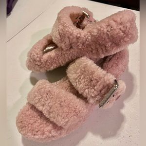 Pink UGG preowned slippers